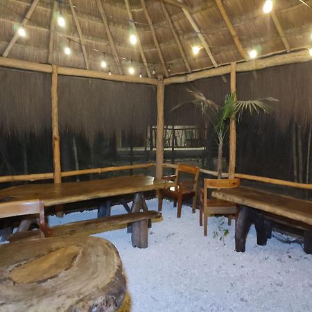 Aldea Maya-Ha Cabanas Con Cenotes ปัวร์โตโมเรลอส ภายนอก รูปภาพ