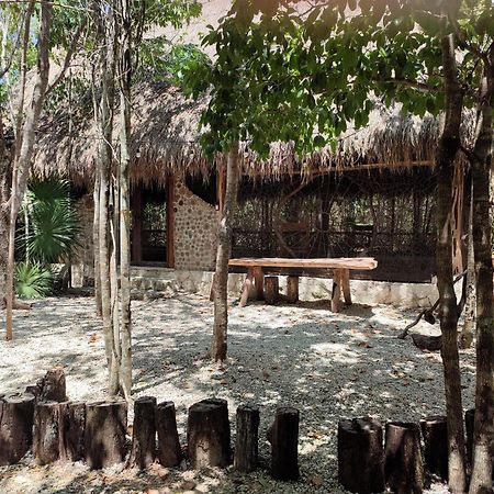 Aldea Maya-Ha Cabanas Con Cenotes ปัวร์โตโมเรลอส ภายนอก รูปภาพ