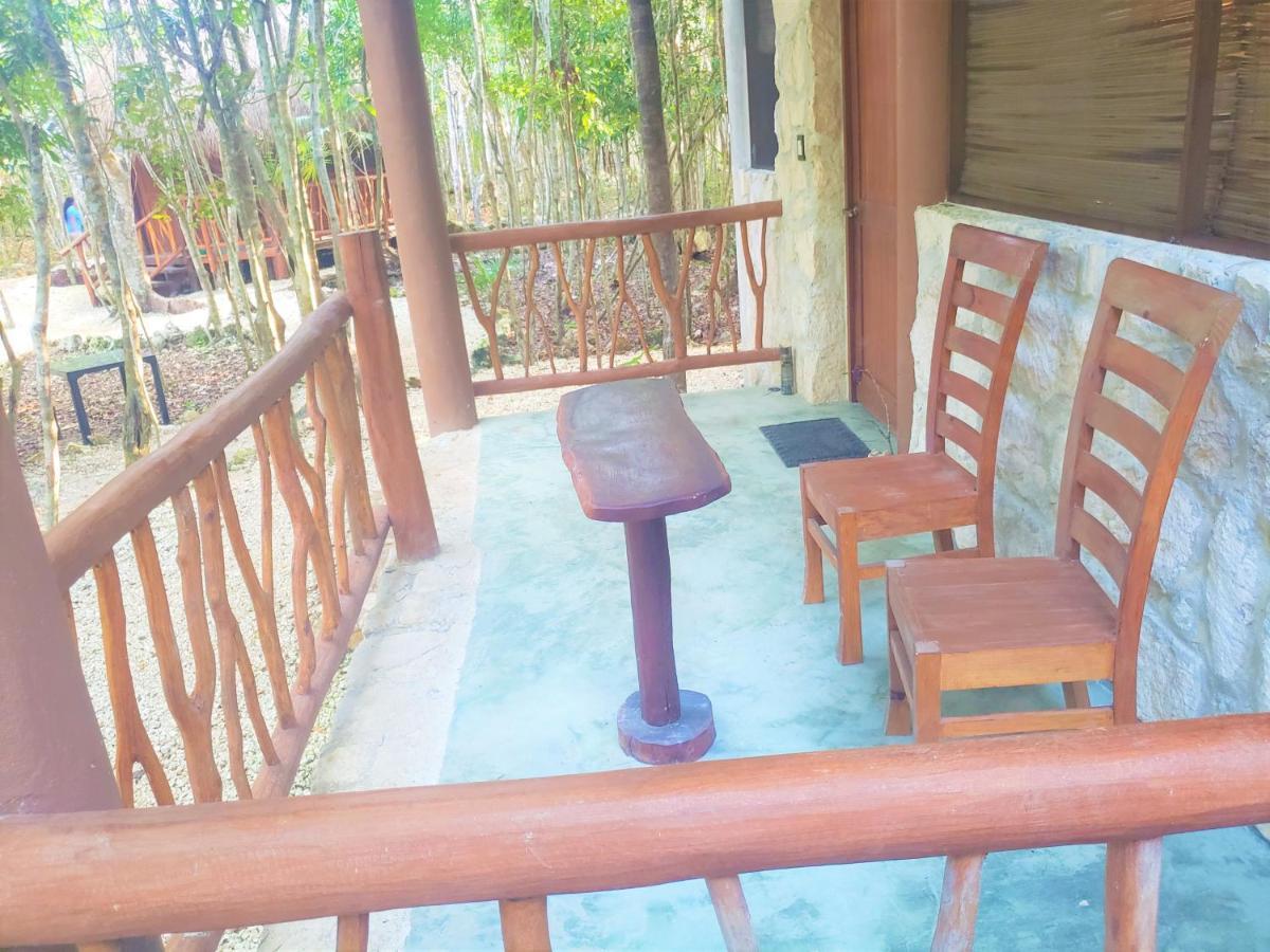 Aldea Maya-Ha Cabanas Con Cenotes ปัวร์โตโมเรลอส ภายนอก รูปภาพ