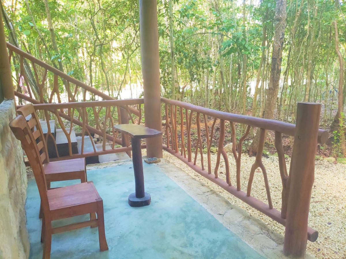 Aldea Maya-Ha Cabanas Con Cenotes ปัวร์โตโมเรลอส ภายนอก รูปภาพ
