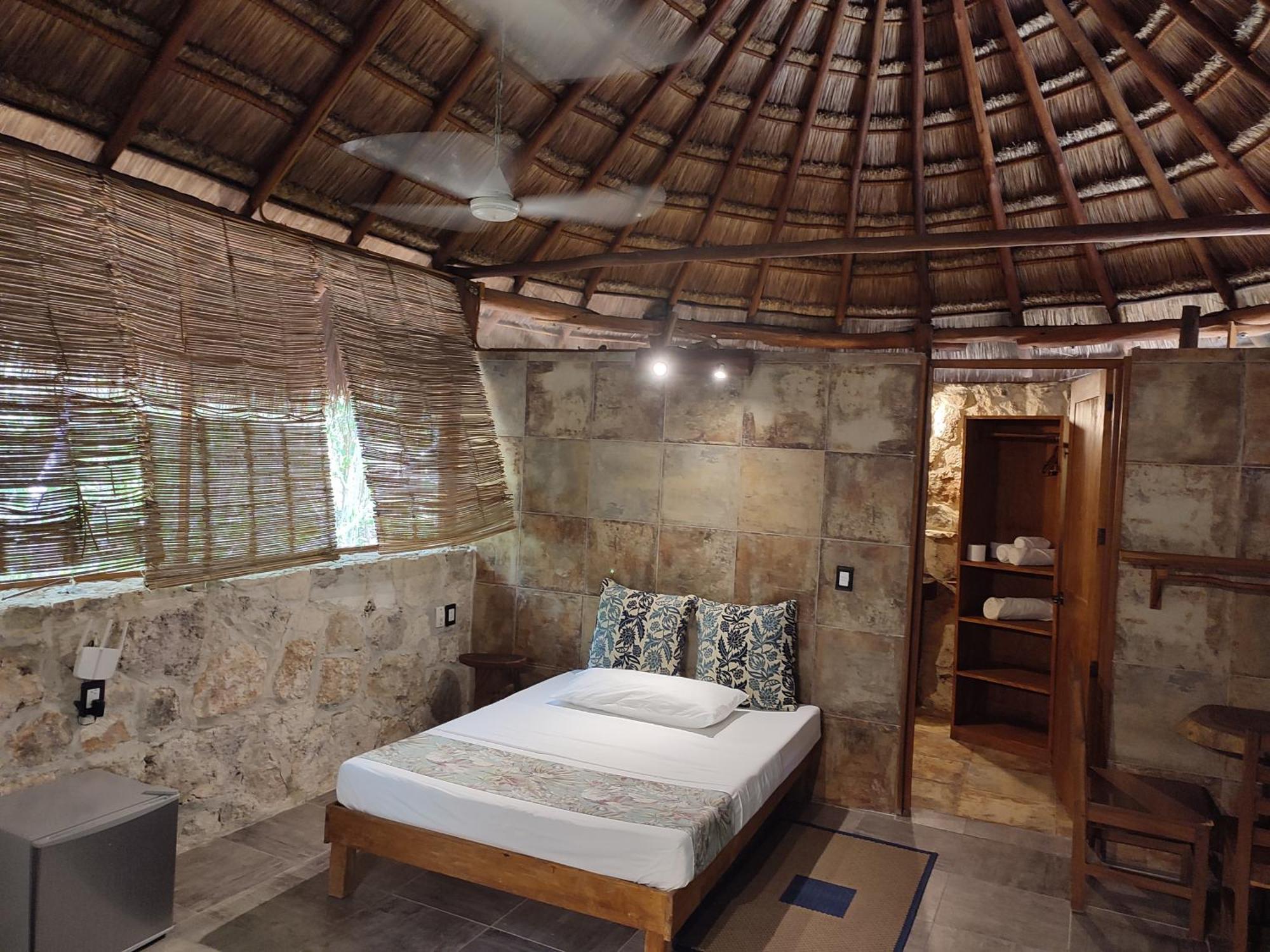 Aldea Maya-Ha Cabanas Con Cenotes ปัวร์โตโมเรลอส ภายนอก รูปภาพ